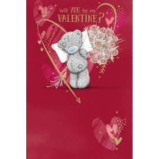 Will You Be My Valentine Me to You Bear Valentine's Day Card Image Preview